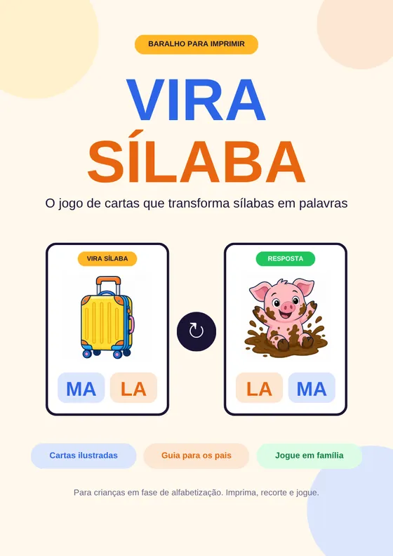 Capa do Vira Sílaba